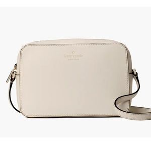 New Kate Spade Harper Crossbody bag Leather Tusk